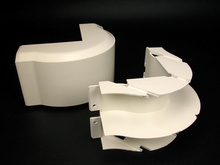 CableSmart 40N2 Radiused Full Capacity External Elbow Fitting