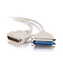 6ft (1.8m) DB25 Male to Centronics 36 Male Parallel Printer Cable 6ft (1.8m) DB25 Male to Centronics 36 Male Parallel Printer Cable