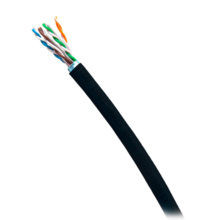 1000ft (304.8m) TAA-Compliant Cat6a Bulk Unshielded (UTP) Ethernet Network Cable with Solid Conductors-Riser CMR-Rated - Black 1000ft (304.8m) TAA-Compliant Cat6a Bulk Unshielded (UTP) Ethernet Network Cable with Solid Conductors-Riser CMR-Rated - Black