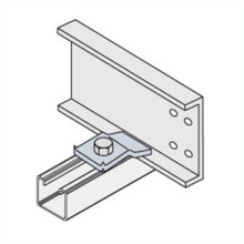 Aluminum Expansion Guide Clamp W/Zinc-Plated Steel (10/Bag) (Tra)