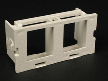 CM 2A Dual Flushmount Unloaded Keystone Module CM 2A Dual Flushmount Unloaded Keystone Module