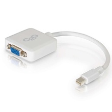 8in Mini DisplayPort™ Male to VGA Female Active Adapter Converter (TAA Compliant) - White 8in Mini DisplayPort™ Male to VGA Female Active Adapter Converter (TAA Compliant) - White