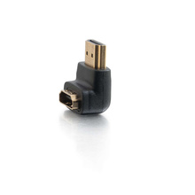 HDMI® Male to HDMI® Female 90° Down Adapter HDMI® Male to HDMI® Female 90° Down Adapter