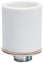Medium Base Lampholder, White