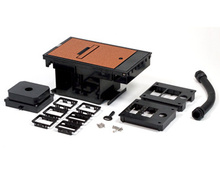Exterior Box Cover Assembly, 2-Gang Low Voltage Box for Communication and A/V, Brown (COVER ONLY) Exterior Box Cover Assembly, 2-Gang Low Voltage Box for Communication and A/V, Brown (COVER ONLY)