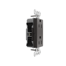 PowerHold™ Decorator Receptacle, 15A, Brown