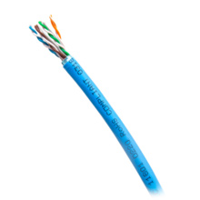 1000ft (304.8m) TAA-Compliant Cat6 Bulk Foil Shield (F/UTP) Ethernet Network Cable with Solid Conductors-Riser CMR -Rated - Blue 1000ft (304.8m) TAA-Compliant Cat6 Bulk Foil Shield (F/UTP) Ethernet Network Cable with Solid Conductors-Riser CMR -Rated - Blue