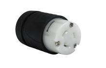 Heavy Duty Ground Continuity Monitoring (GCM) Connector, Black and White