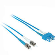 6.6ft (2m) SC-ST 50/125 OM2 Duplex Multimode PVC Fiber Optic Cable - Blue 6.6ft (2m) SC-ST 50/125 OM2 Duplex Multimode PVC Fiber Optic Cable - Blue