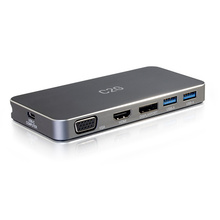 USB-C® 7-in-1 Dual Display MST Docking Station with HDMI®, DisplayPort™, VGA and Power Delivery up to 100W - 4K 30Hz USB-C® 7-in-1 Dual Display MST Docking Station with HDMI®, DisplayPort™, VGA and Power Delivery up to 100W - 4K 30Hz