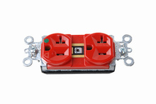 PlugTail® Isolated Ground Heavy Duty Hospital Grade Receptacles, 20A, 125V, Red