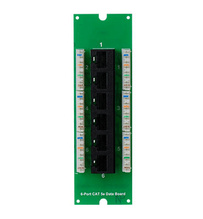 6-Port Cat 5e Data Board for MDU enclosure 6-Port Cat 5e Data Board for MDU enclosure