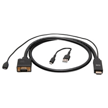 6ft (1.8m) HDMI™ to VGA Active Video Adapter Cable - 1080p 6ft (1.8m) HDMI™ to VGA Active Video Adapter Cable - 1080p