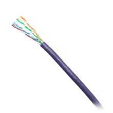 1000ft (304.8m) TAA-Compliant Cat6 Bulk Unshielded (UTP) Ethernet Network Cable with Solid Conductors-Riser CMR-Rated - Purple 1000ft (304.8m) TAA-Compliant Cat6 Bulk Unshielded (UTP) Ethernet Network Cable with Solid Conductors-Riser CMR-Rated - Purple