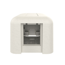 HDJ Plastic Surface Mount Box - Single Port - Fog White HDJ Plastic Surface Mount Box - Single Port - Fog White