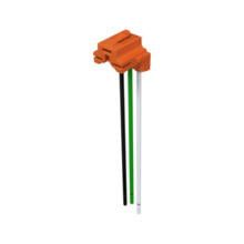 PlugTail® Connector in Orange, Right Angle, Stranded, 6-in XHHW-2 Wire PlugTail® Connector in Orange, Right Angle, Stranded, 6-in XHHW-2 Wire