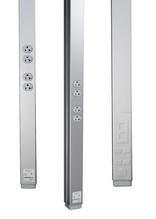 25DTP-E10 - 25DTP Series Steel Tele-Power Pole (Ivory)