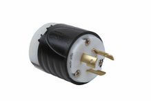 20A NEMA Plug L620 - Black Back, White Front Body 20A NEMA Plug L620 - Black Back, White Front Body