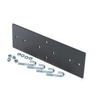 Junction Plate, 3'' Uprights, Black, 6'' to 12'' Wide Runway Junction Plate, 3'' Uprights, Black, 6'' to 12'' Wide Runway