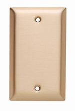 PL 1G BLANK BRUSHED BRONZE ** *