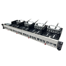 LCS3 24-Port Standard Density Flat Patch Panel with 6-port Cassettes (unloaded), 1U LCS3 24-Port Standard Density Flat Patch Panel with 6-port Cassettes (unloaded), 1U