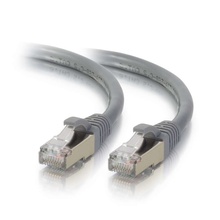 3ft (0.9m) Cat5e Snagless Shielded (STP) Ethernet Network Patch Cable - Gray 3ft (0.9m) Cat5e Snagless Shielded (STP) Ethernet Network Patch Cable - Gray