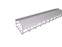 Peaked Cablofil Cover - Stainless (6W,, 36L)(3 Pcs) [945253]