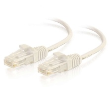 1ft (0.3m) Cat6 Snagless Unshielded (UTP) Slim Ethernet Network Patch Cable - White 1ft (0.3m) Cat6 Snagless Unshielded (UTP) Slim Ethernet Network Patch Cable - White