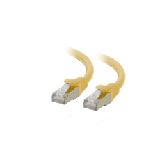3ft (0.9m) Cat6a Snagless Shielded (STP) Ethernet Network Patch Cable - Yellow