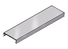Trough Cover For 8'' Wide Fibertrough - Black Trough Cover For 8'' Wide Fibertrough - Black