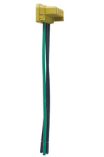 PlugTail® Switch Right Angle Connector 3-Wire, 6-in Solid THHN12 for 277V Applications PlugTail® Switch Right Angle Connector 3-Wire, 6-in Solid THHN12 for 277V Applications