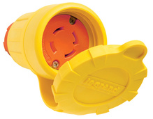 Turnlok® SteriGuard™ Antimicrobial Connector 30A, 125V/250V Turnlok® SteriGuard™ Antimicrobial Connector 30A, 125V/250V