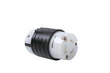 20A NEMA Connector L920 - Black Back, White Front Body 20A NEMA Connector L920 - Black Back, White Front Body
