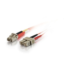 9.8ft (3m) LC-SC 50/125 OM2 Duplex Multimode PVC Fiber Optic Cable - Orange 9.8ft (3m) LC-SC 50/125 OM2 Duplex Multimode PVC Fiber Optic Cable - Orange