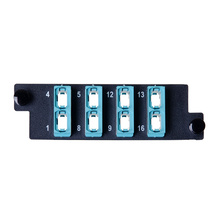 Infinium HDFP Adapter Panel 8 MPO, 96F, OM3/OM4, AQUA Infinium HDFP Adapter Panel 8 MPO, 96F, OM3/OM4, AQUA