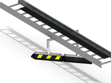 Cabloport Angle With Strut 20'' Long 6'' High [943668]