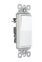 radiant® 15A Self-Grounding 3-Way Switch, White