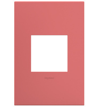 Discontinued - adorne® Hibiscus 1-Gang Screwless Wall Plate