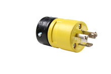 Rubber Locking Plug, Yellow Rubber Locking Plug, Yellow
