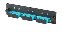 Q-Series OFP Adapter Panel 3-SC-Duplex  Aqua adapters Q-Series OFP Adapter Panel 3-SC-Duplex  Aqua adapters