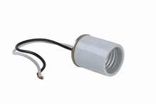 Medium Base Lampholder, White