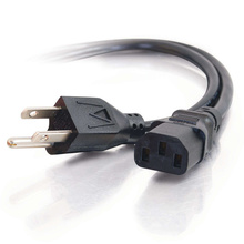 8ft (2.4m) 16 AWG Universal Power Cord (NEMA 5-15P to IEC320C13) (TAA Compliant) 8ft (2.4m) 16 AWG Universal Power Cord (NEMA 5-15P to IEC320C13) (TAA Compliant)