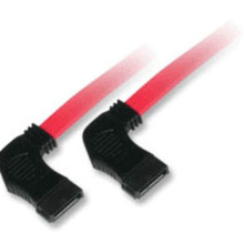 Discontinued - 1.5ft (0.46m) 7-pin 90° Side to 90° 1-Device Side Serial ATA Cable