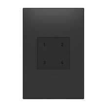 adorne® Wireless Smart Scene Switch with Netatmo, Graphite