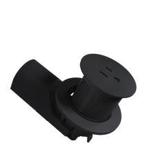 Kitchen Countertop Outlet, 15A, Matte Black Kitchen Countertop Outlet, 15A, Matte Black