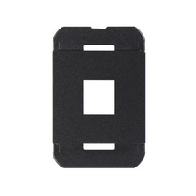 adorne® 1-Port Frame, Graphite