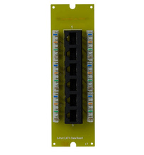6-Port Cat 6 Data Board for MDU enclosure 6-Port Cat 6 Data Board for MDU enclosure