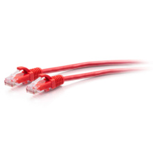 7ft (2.1m) Cat6a Snagless Unshielded (UTP) Slim Ethernet Network Patch Cable - Red 7ft (2.1m) Cat6a Snagless Unshielded (UTP) Slim Ethernet Network Patch Cable - Red