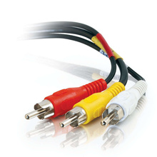 6ft (1.8m) Value Series™ Composite Video + Stereo Audio Cable 6ft (1.8m) Value Series™ Composite Video + Stereo Audio Cable
