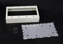 500/700 Four-Gang Switch and Receptacle Box Fitting 500/700 Four-Gang Switch and Receptacle Box Fitting